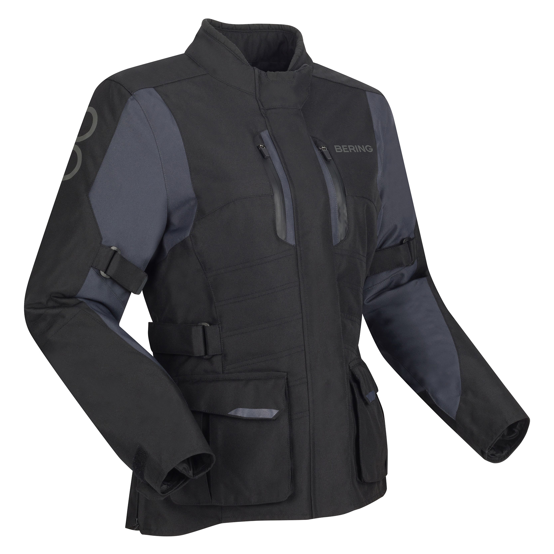 Blusão LADY SIBERIA Preto/Cinza BERING