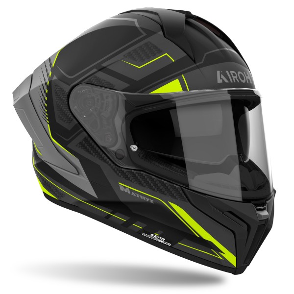 Capacete MATRYX ROCKET Amarelo Matt  AIROH