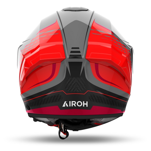 Capacete AIROH MATRYX ROCKET Vermelho Gloss