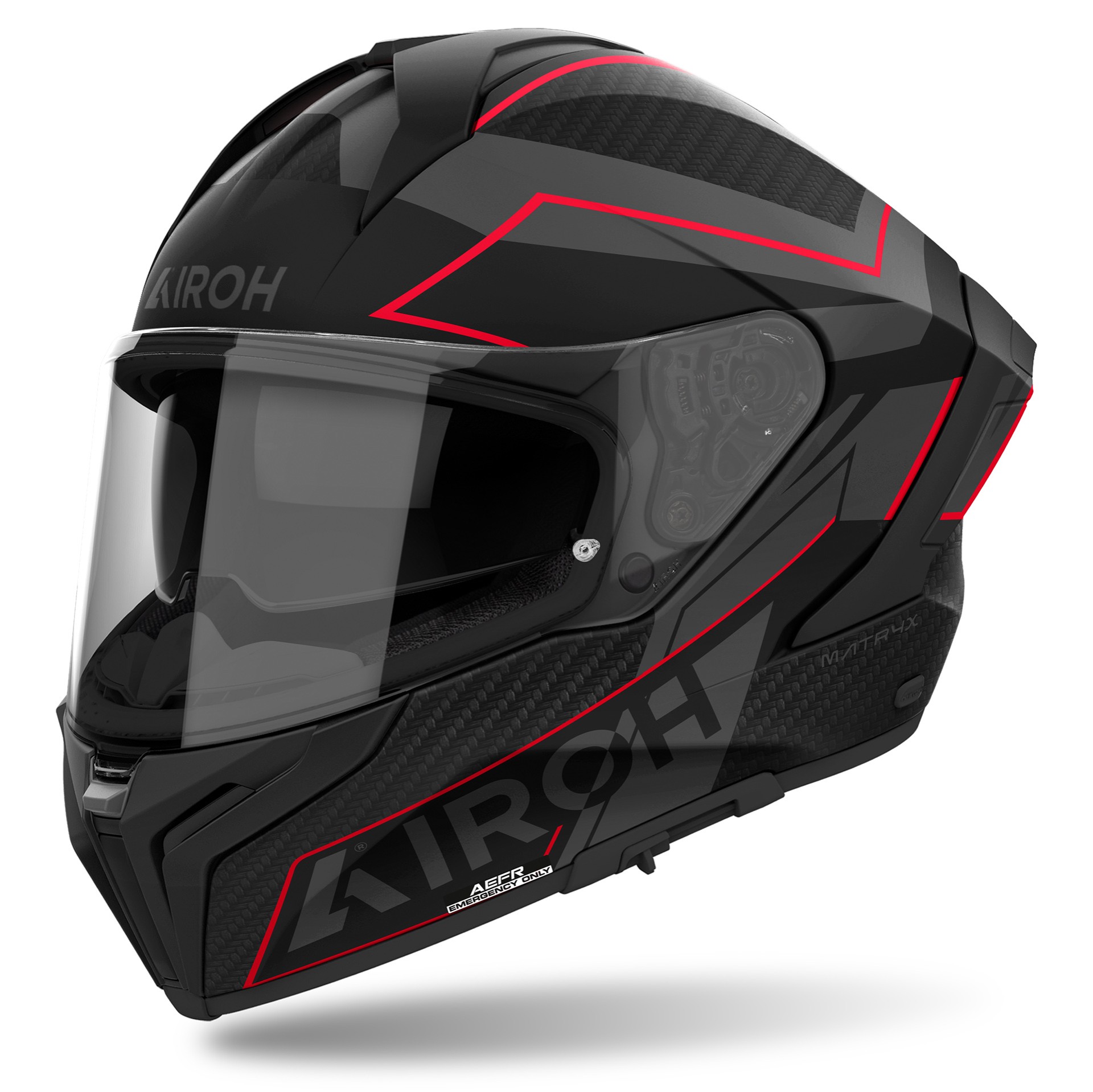 Capacete MATRYX SENTINEL Vermelho Matt AIROH