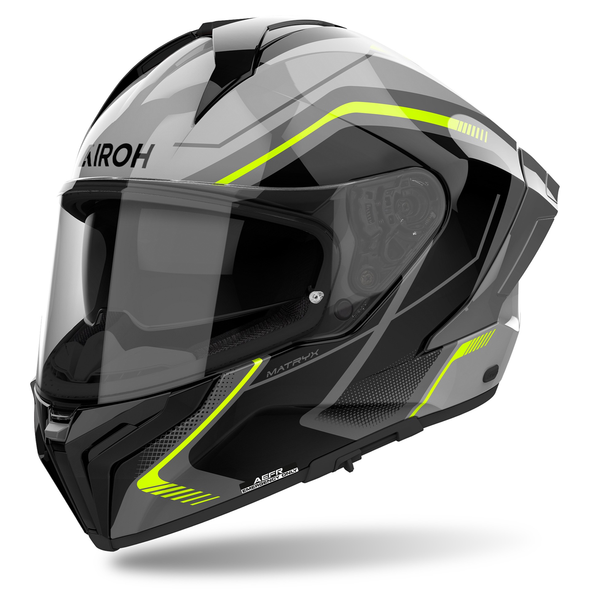 Capacete AIROH MATRYX WIDE Amarelo Gloss