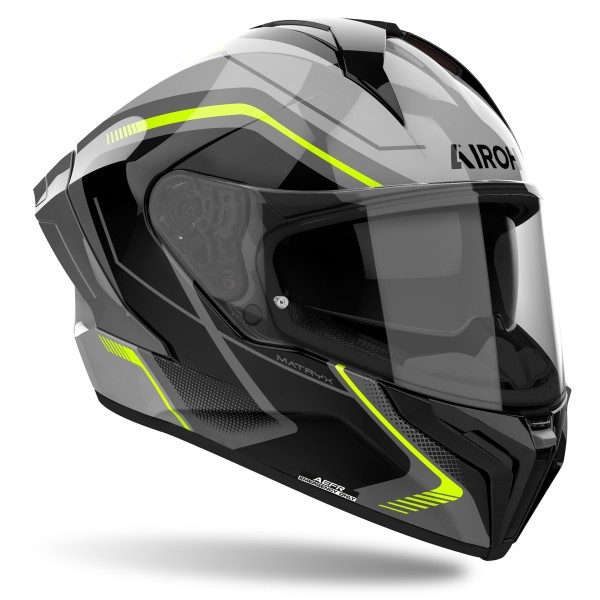 Capacete AIROH MATRYX WIDE Amarelo Gloss