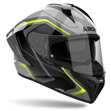 Capacete AIROH MATRYX WIDE Amarelo Gloss