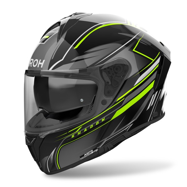 Capacete SPARK 2 SHADOW Amarelo AIROH