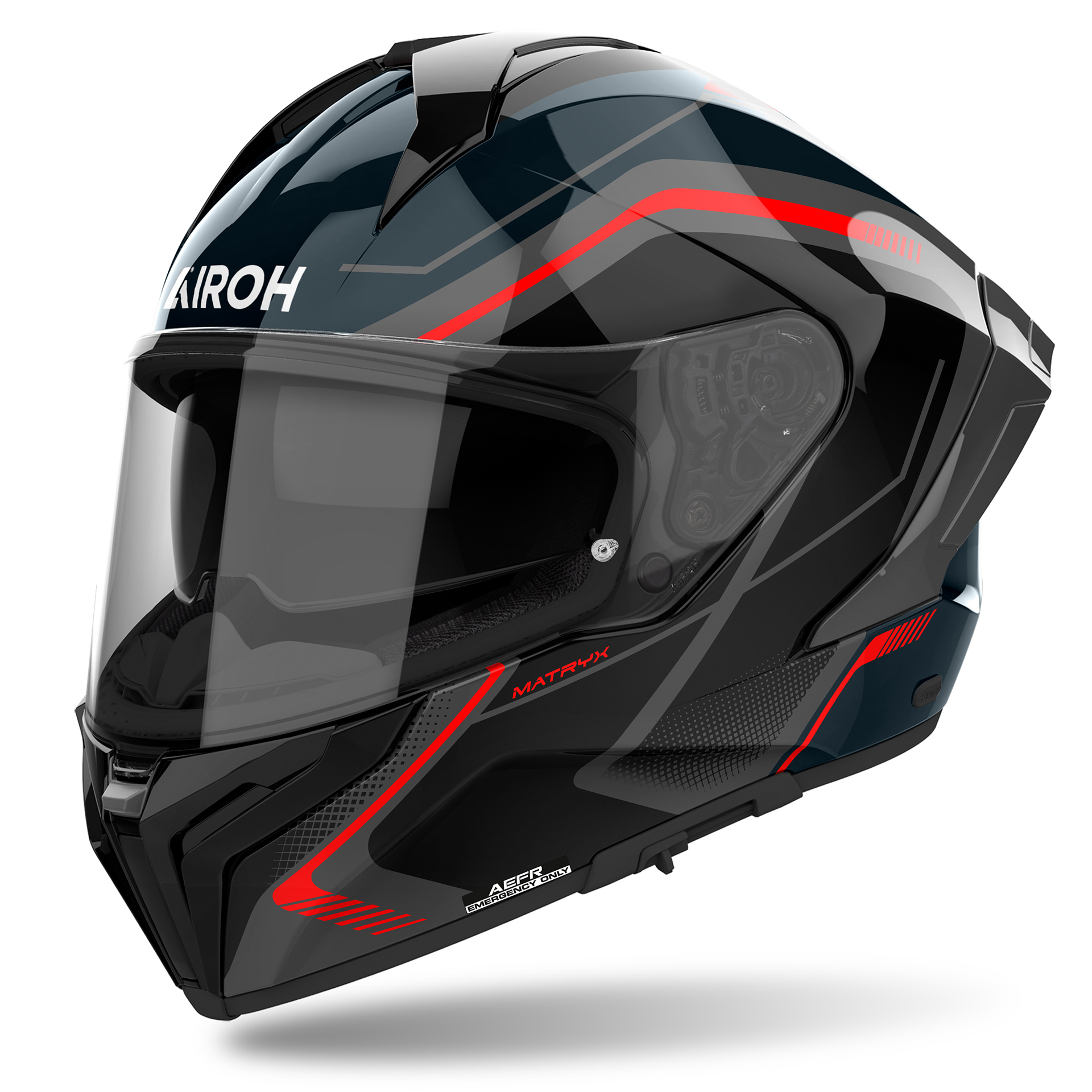 Capacete AIROH MATRYX WIDE Vermelho Gloss