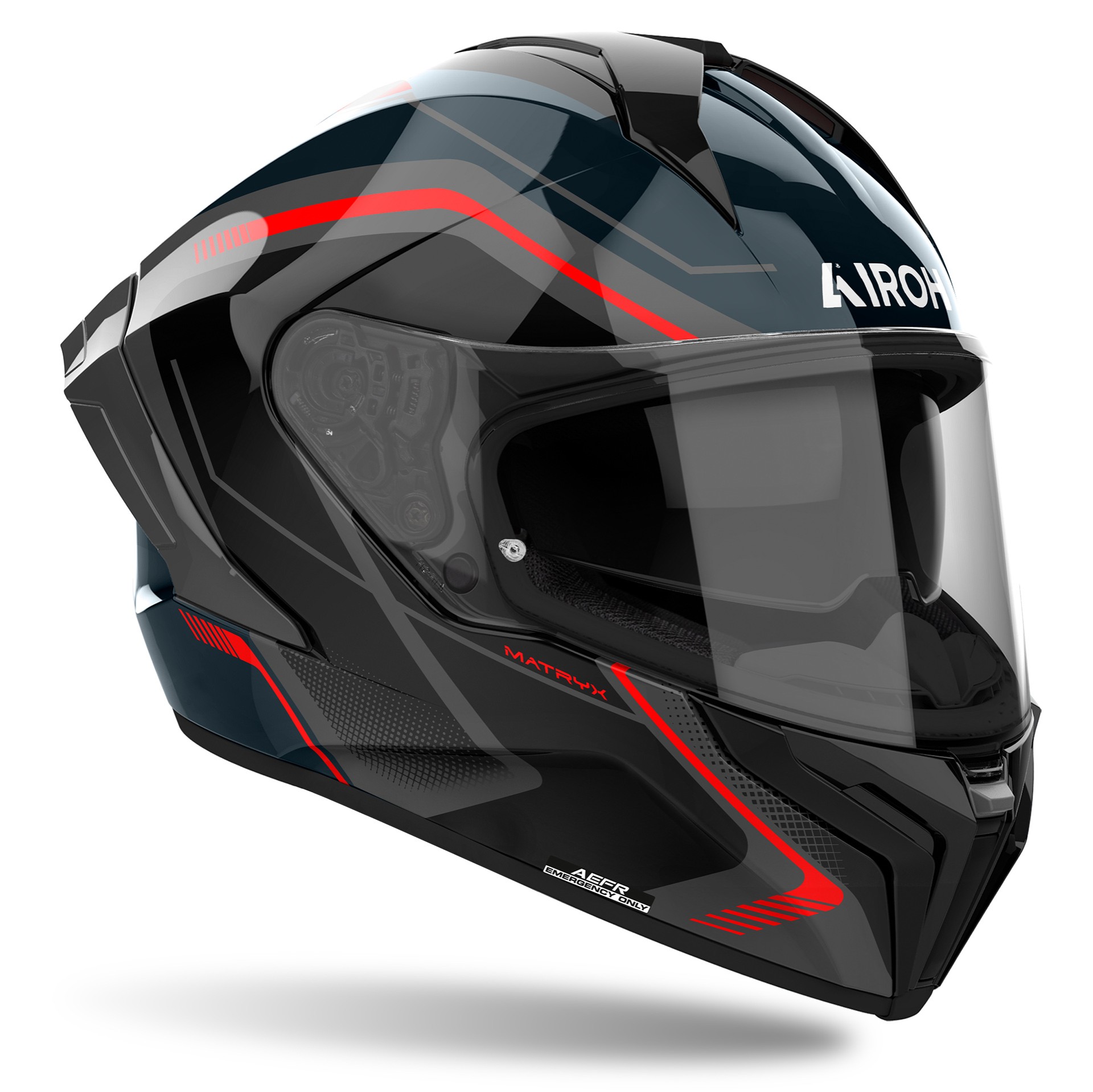 Capacete AIROH MATRYX WIDE Vermelho Gloss