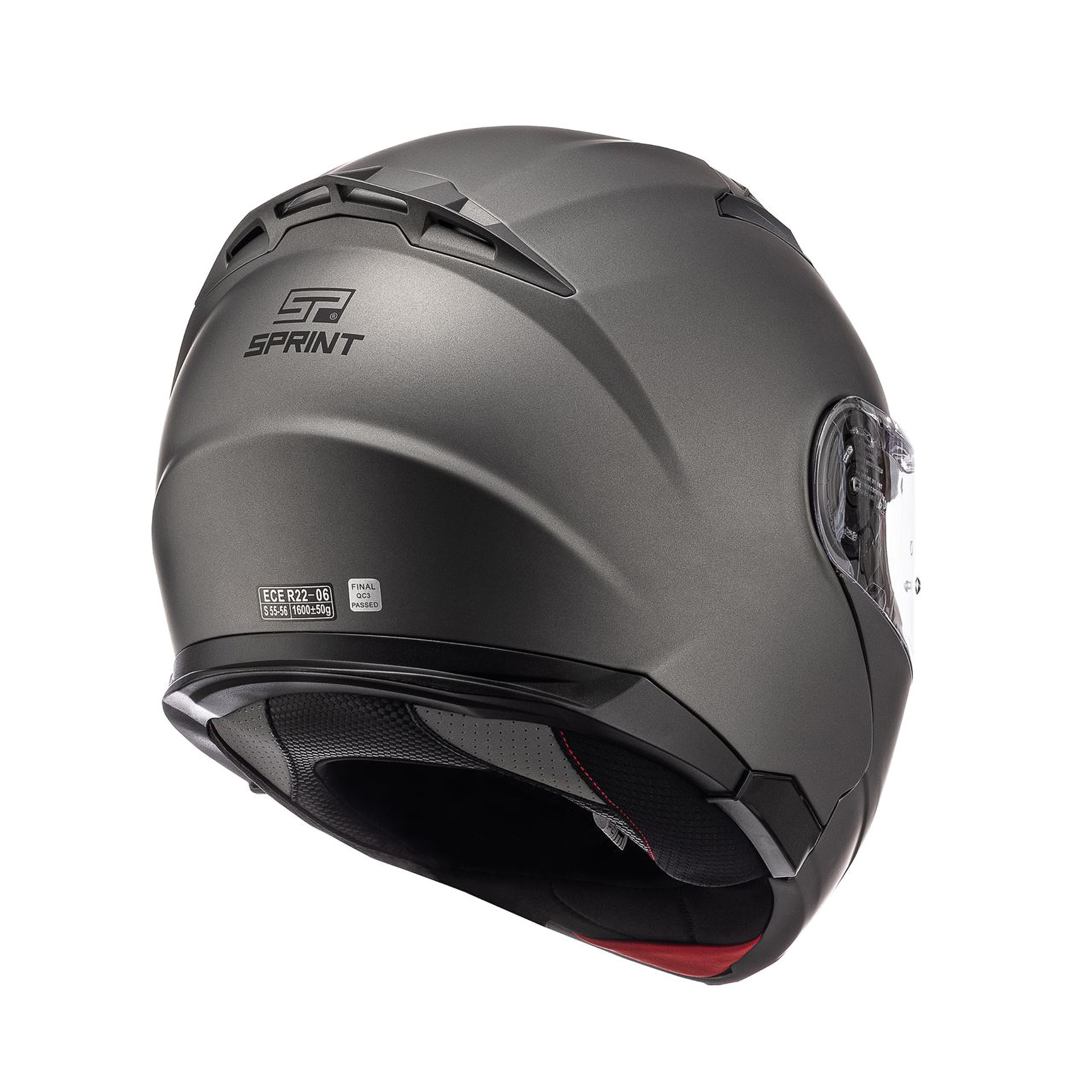 Capacete SPRINT EASY EVO C/ Pinlock Cinza Matt