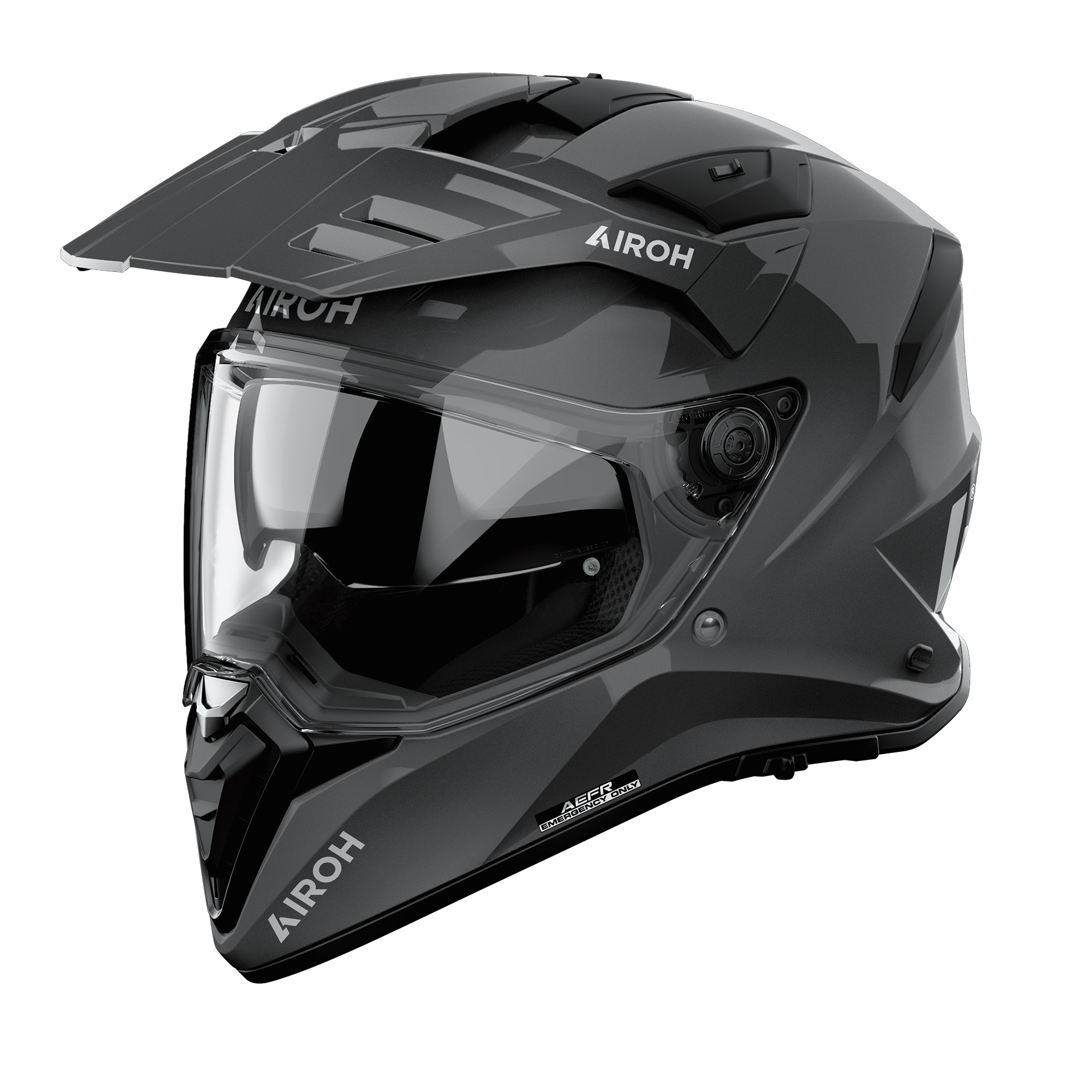 Capacete BANDIT COLOR Dark Cinza AIROH