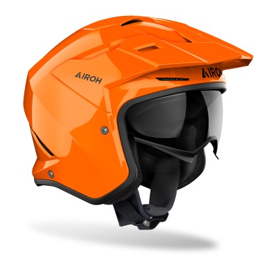 Capacete KOMBAKT COLOR LARANJA AIROH