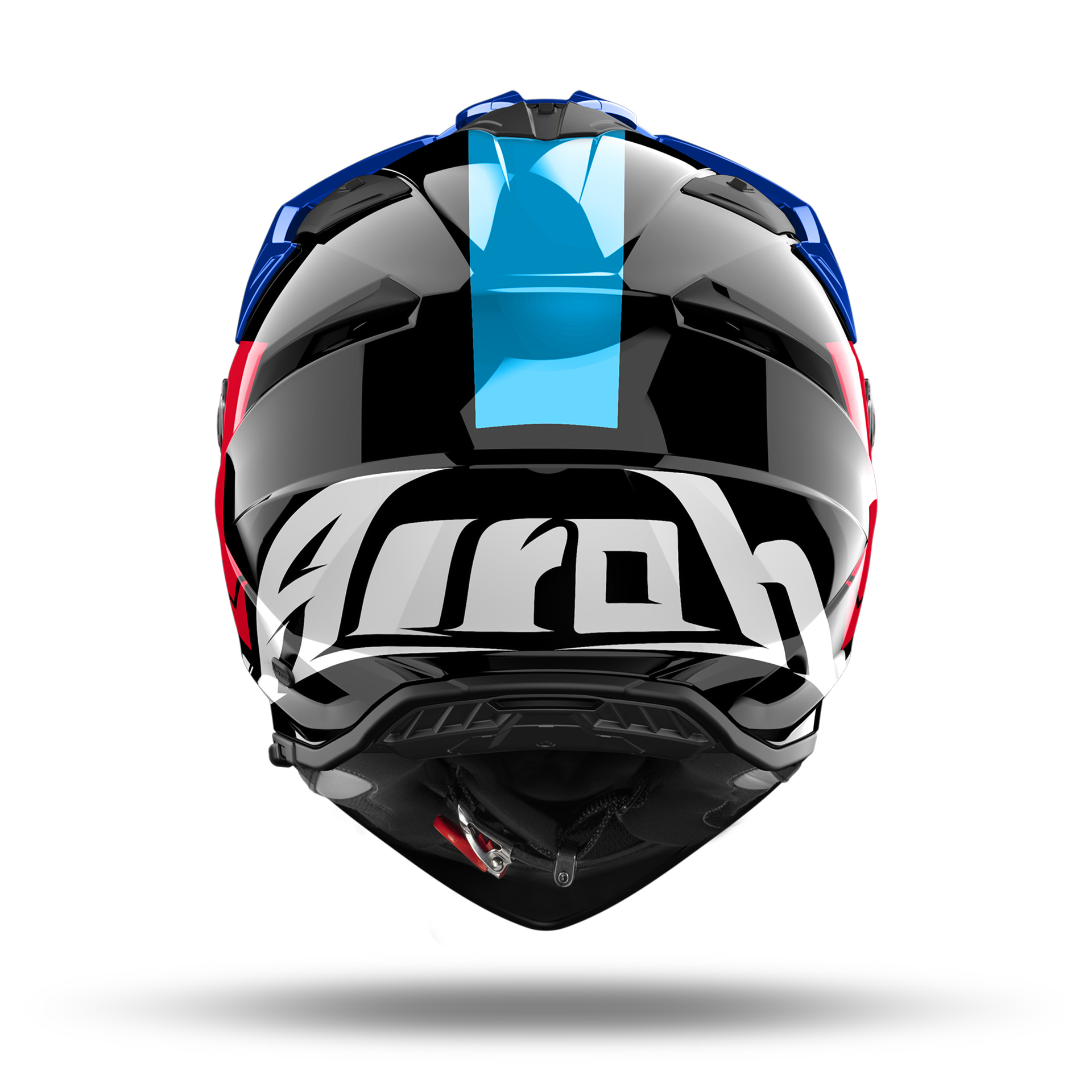 Capacete BANDIT TUNE Azul/Vermelho AIROH