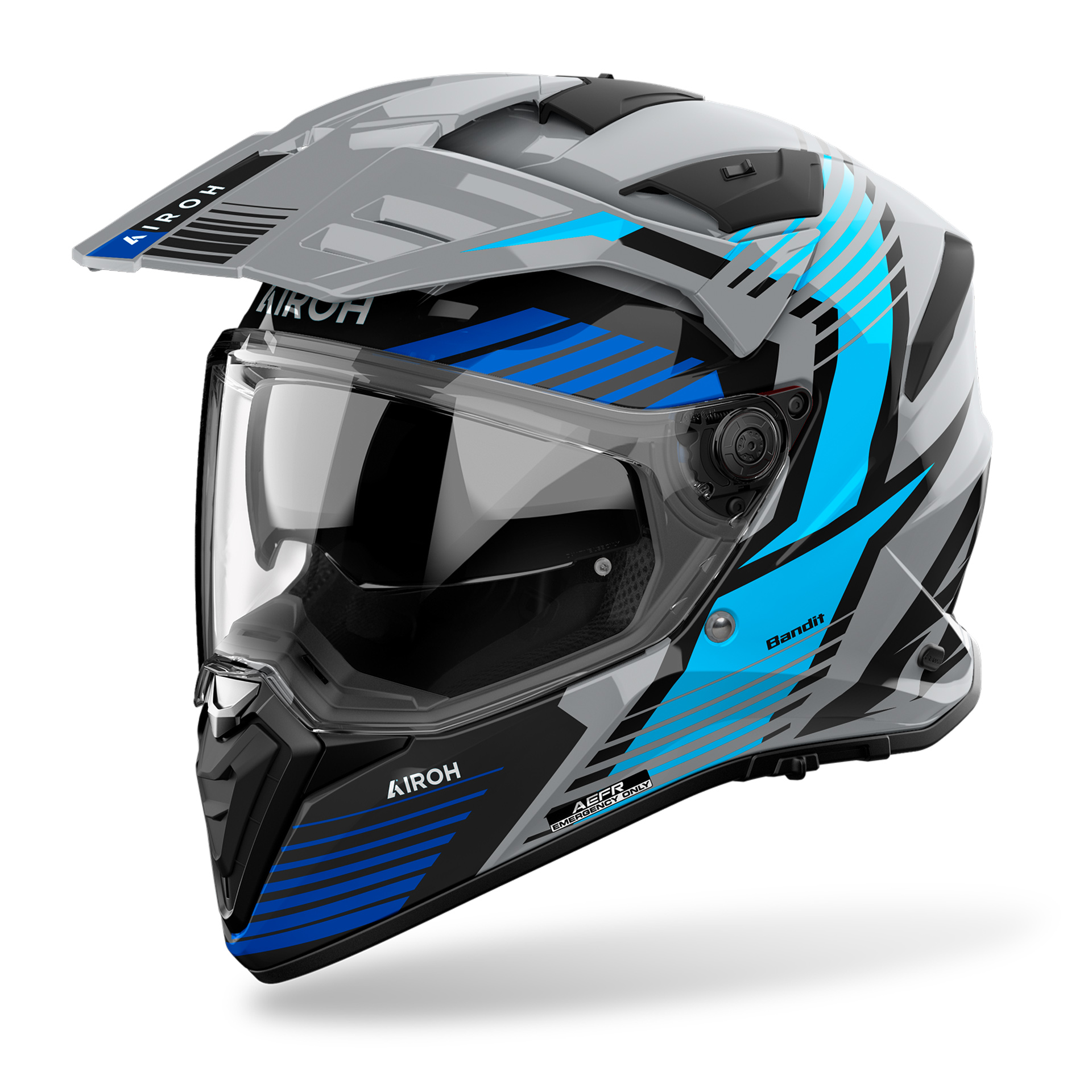 Capacete BANDIT SPICY Azul AIROH
