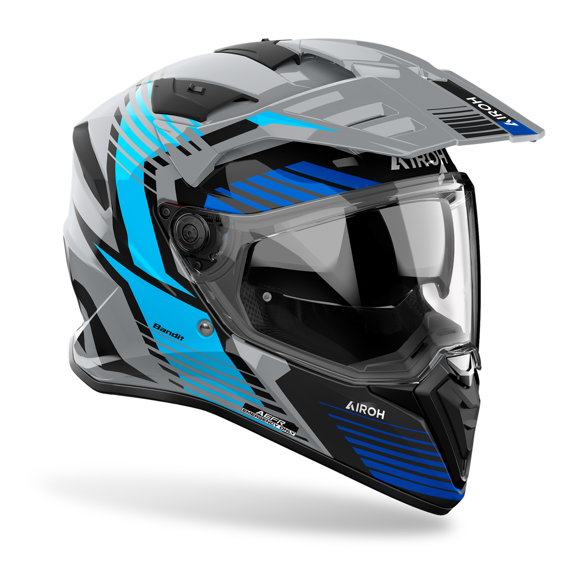 Capacete BANDIT SPICY Azul AIROH