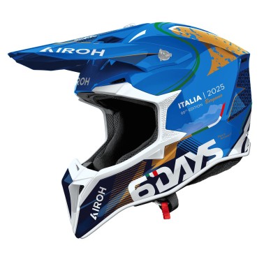 Capacete AIROH WRAAAP SIX DAYS ITALIA 2025