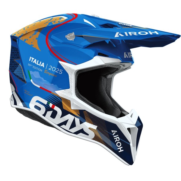 Capacete AIROH WRAAAP SIX DAYS ITALIA 2025
