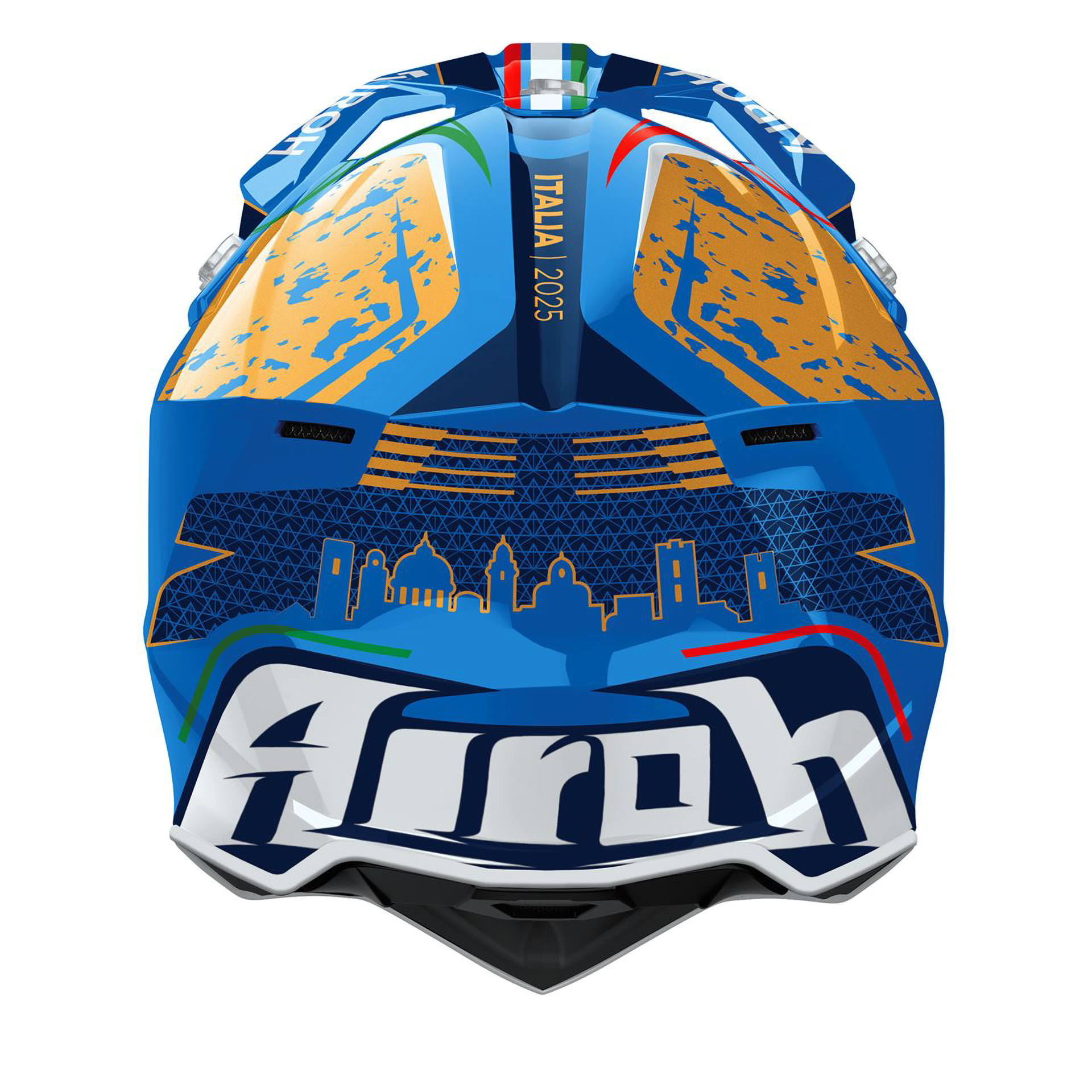 Capacete AIROH WRAAAP SIX DAYS ITALIA 2025