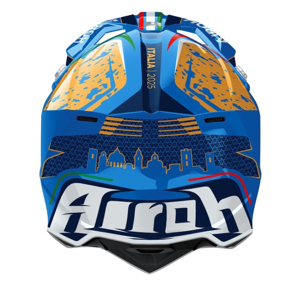 Capacete AIROH WRAAAP SIX DAYS ITALIA 2025