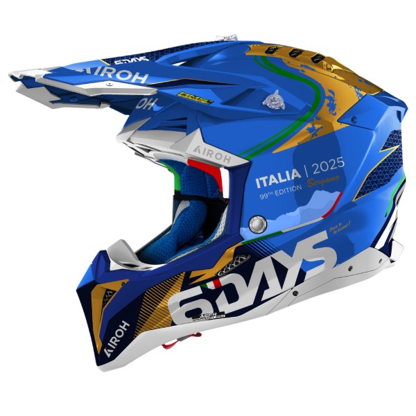 Capacete AIROH AVIATOR 3 6DAYS ITALY 2025