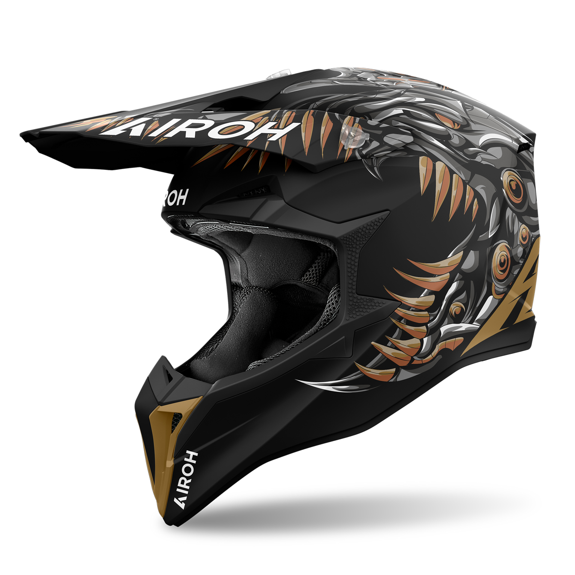 Capacete AIROH WRAAAP CYBORG Mate