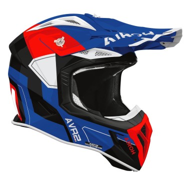 Capacete AIROH AVIATOR ACE 2 SHIELD Vermelho Gloss