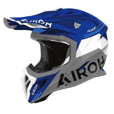 Capacete AIROH AVIATOR ACE 2 FURY Azul Gloss