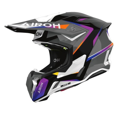 Capacete AIROH TWIST 3 HUSTLE Gloss Capacete AIROH TWIST 3 HUSTLE Gloss
