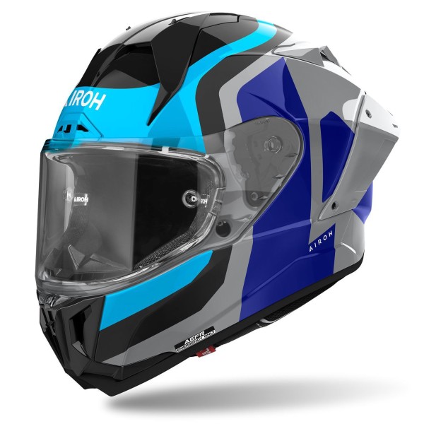 Capacete GP 800 MUST Azul Gloss AIROH