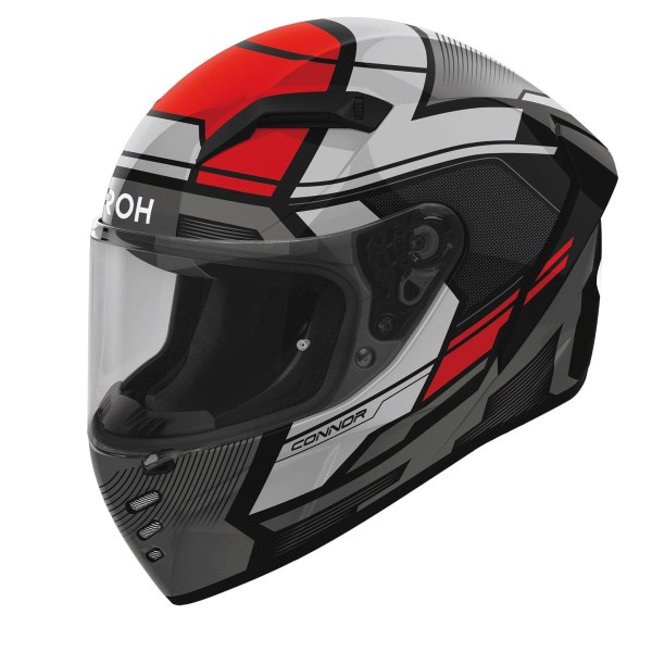 Capacete AIROH CONNOR EGO Vermelho Gloss
