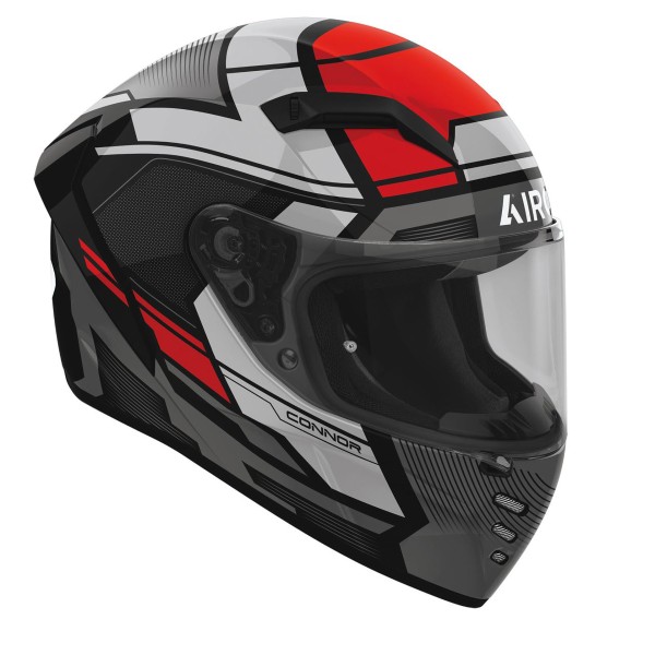 Capacete AIROH CONNOR EGO Vermelho Gloss