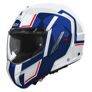 Capacete AIROH MATHISSE II GENIUS Azul/Vermelho Gloss