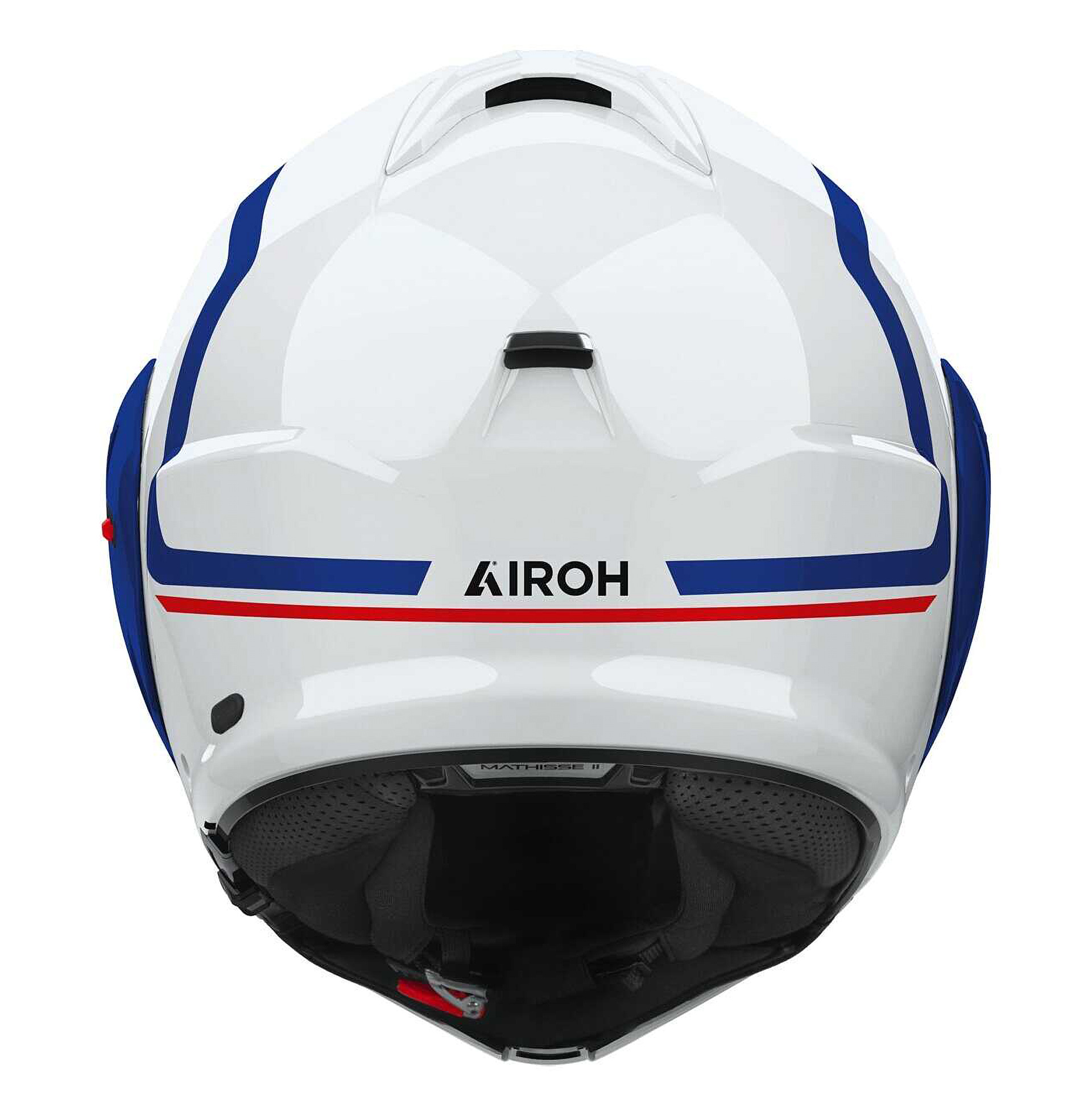 Capacete AIROH MATHISSE II GENIUS Azul/Vermelho Gloss