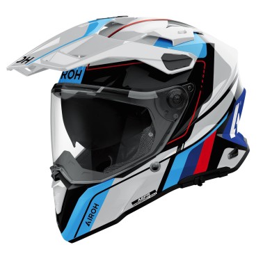 Capacete AIROH COMMANDER 2 SKIP Branco Gloss