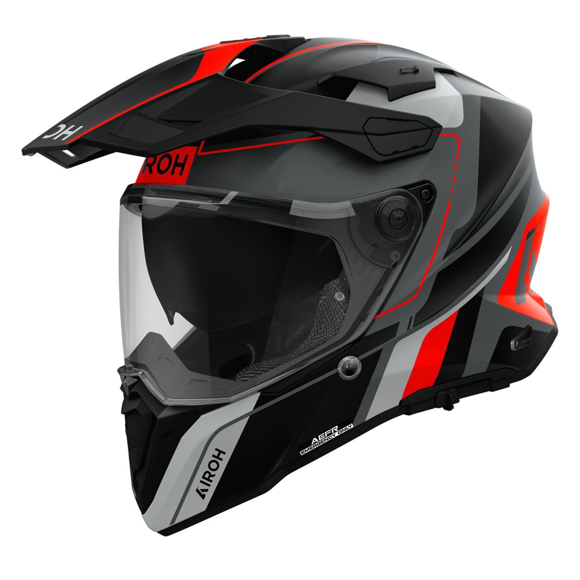 Capacete AIROH COMMANDER 2 SKIP Laranja Mate