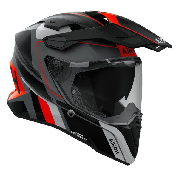 Capacete AIROH COMMANDER 2 SKIP Laranja Mate