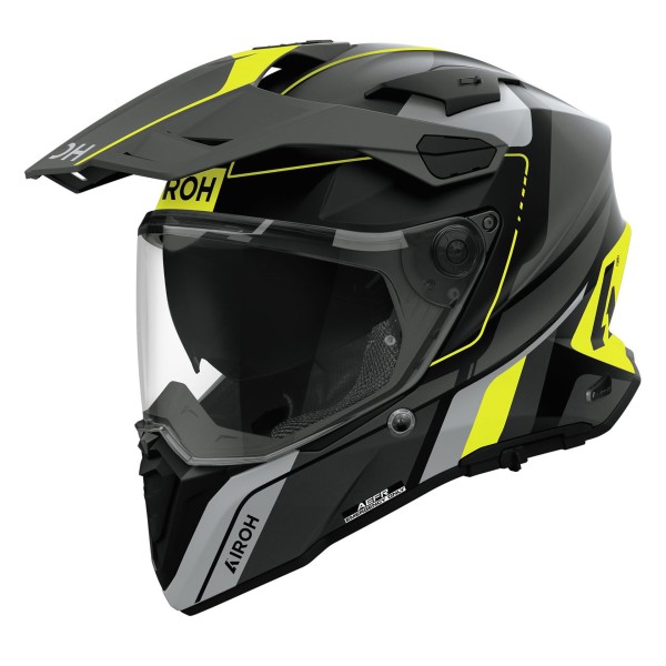 Capacete AIROH COMMANDER 2 SKIP Amarelo Mate