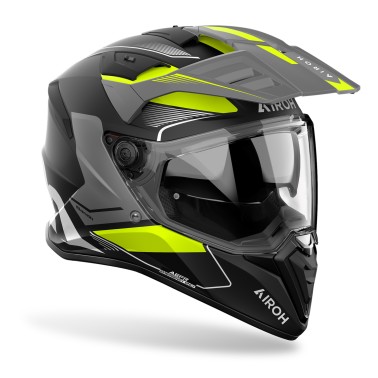 Capacete AIROH BANDIT TUNE Amarelo Mate