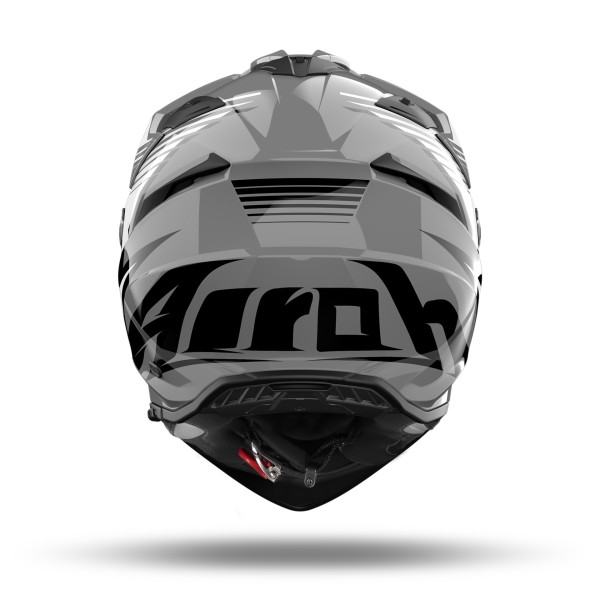 Capacete AIROH BANDIT SPICY Cinza Gloss