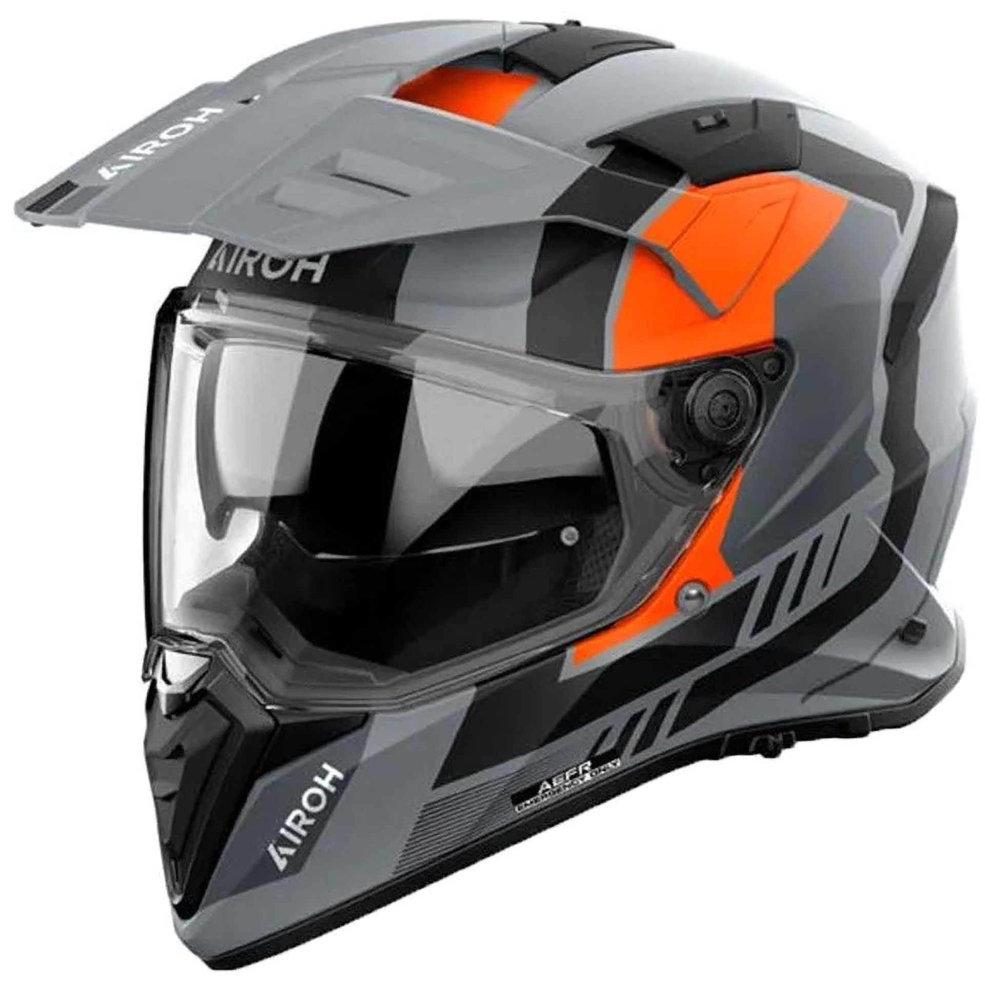 Capacete BANDIT HORN Laranja Matt AIROH