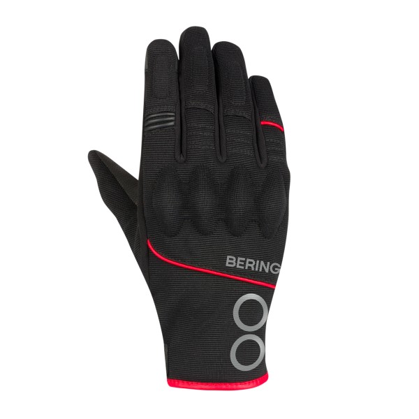 Luva BERING NASSAU Preto/Vermelho