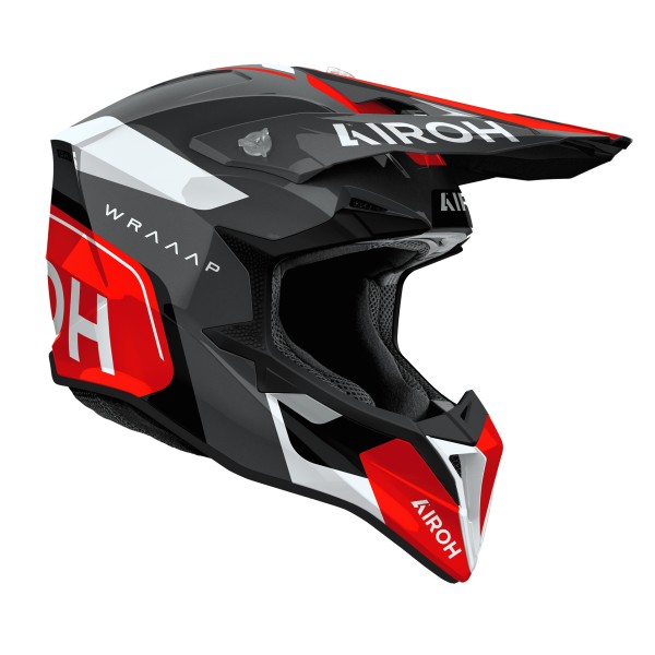 Capacete AIROH WRAAAP CONQUER Laranja Mate