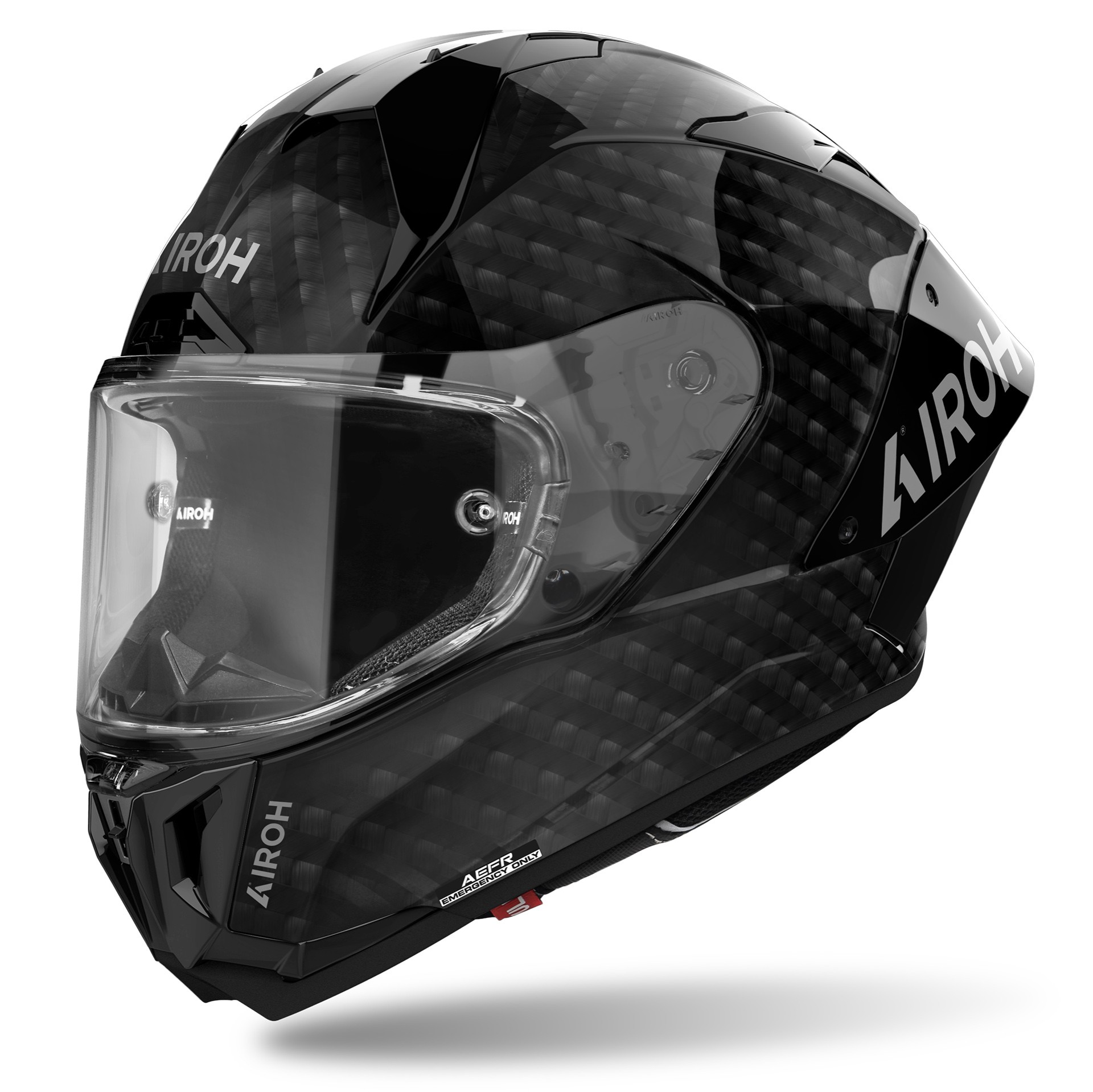 Capacete AIROH GP800 FIM CARBON Gloss