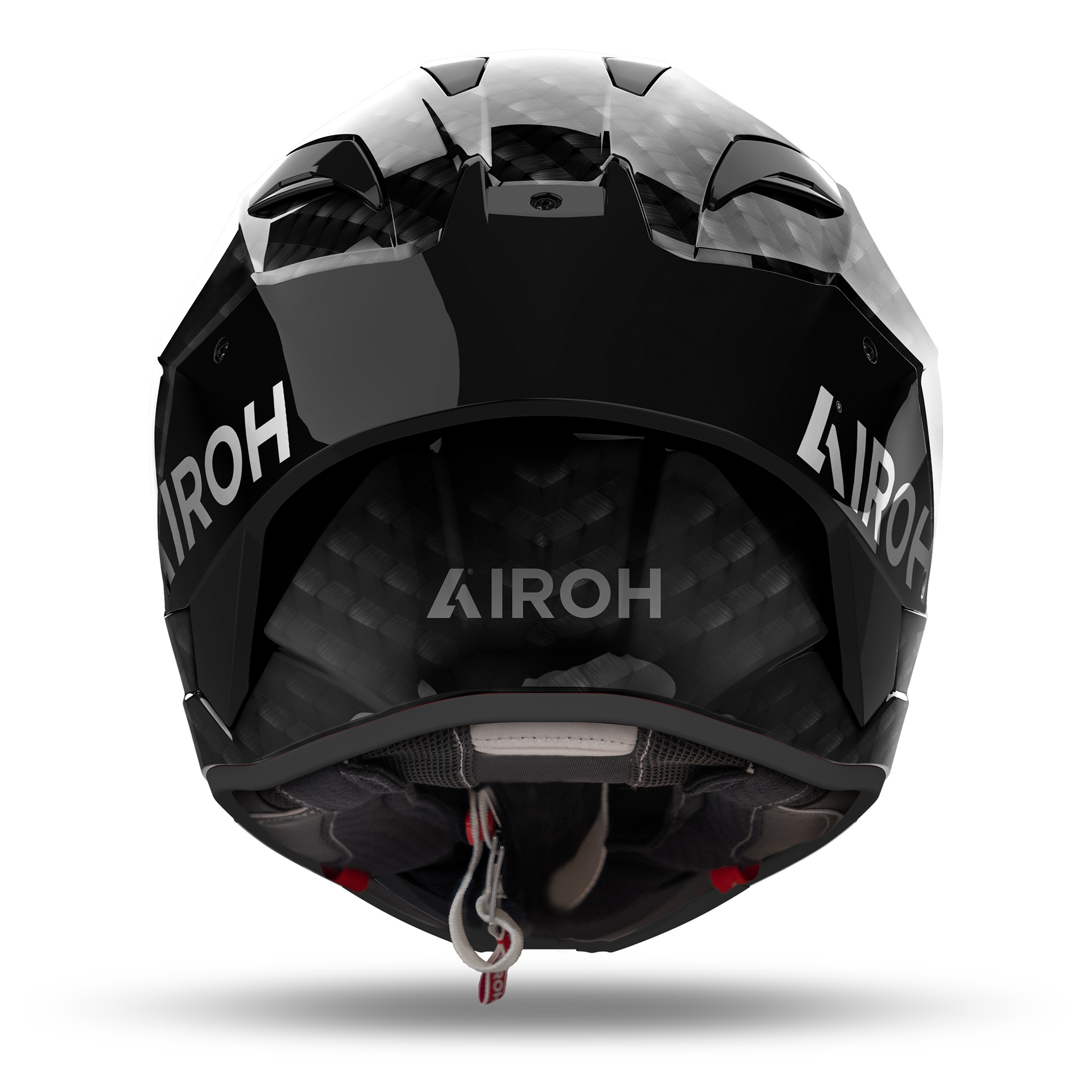 Capacete AIROH GP800 FIM CARBON Gloss