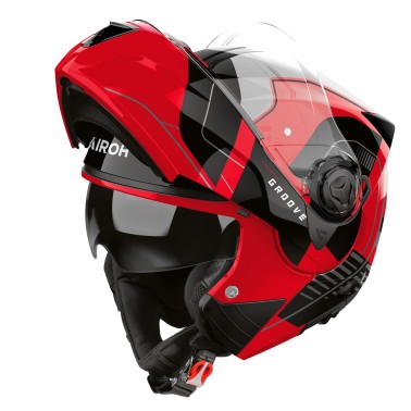 Capacete AIROH SPECKTRE GROOVE Vermelho Gloss