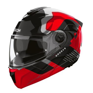 Capacete AIROH SPECKTRE GROOVE Vermelho Gloss