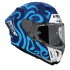 Capacete AIROH GP800 SWAIN Azul Gloss