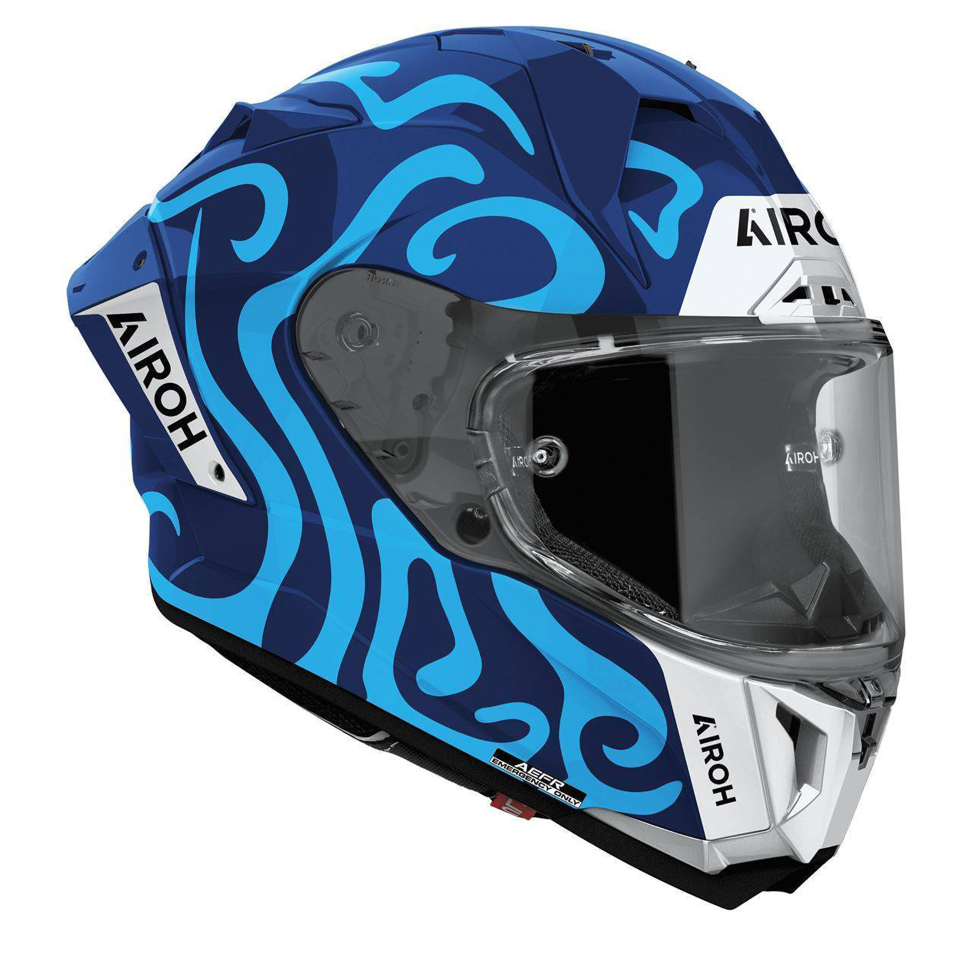 Capacete AIROH GP800 SWAIN Azul Gloss