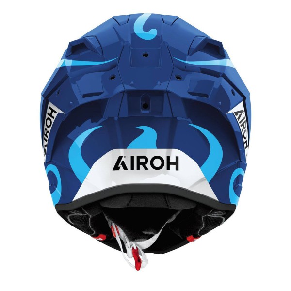 Capacete AIROH GP800 SWAIN Azul Gloss