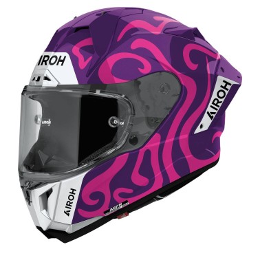 Capacete AIROH GP800 SWAIN Violeta Gloss Capacete AIROH GP800 SWAIN Violeta Gloss