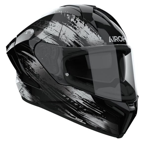 Capacete AIROH MATRYX REFLEX Cinza Gloss