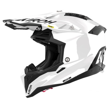Capacete AIROH AVIATOR 3 EVO FIM COLOR Branco Gloss