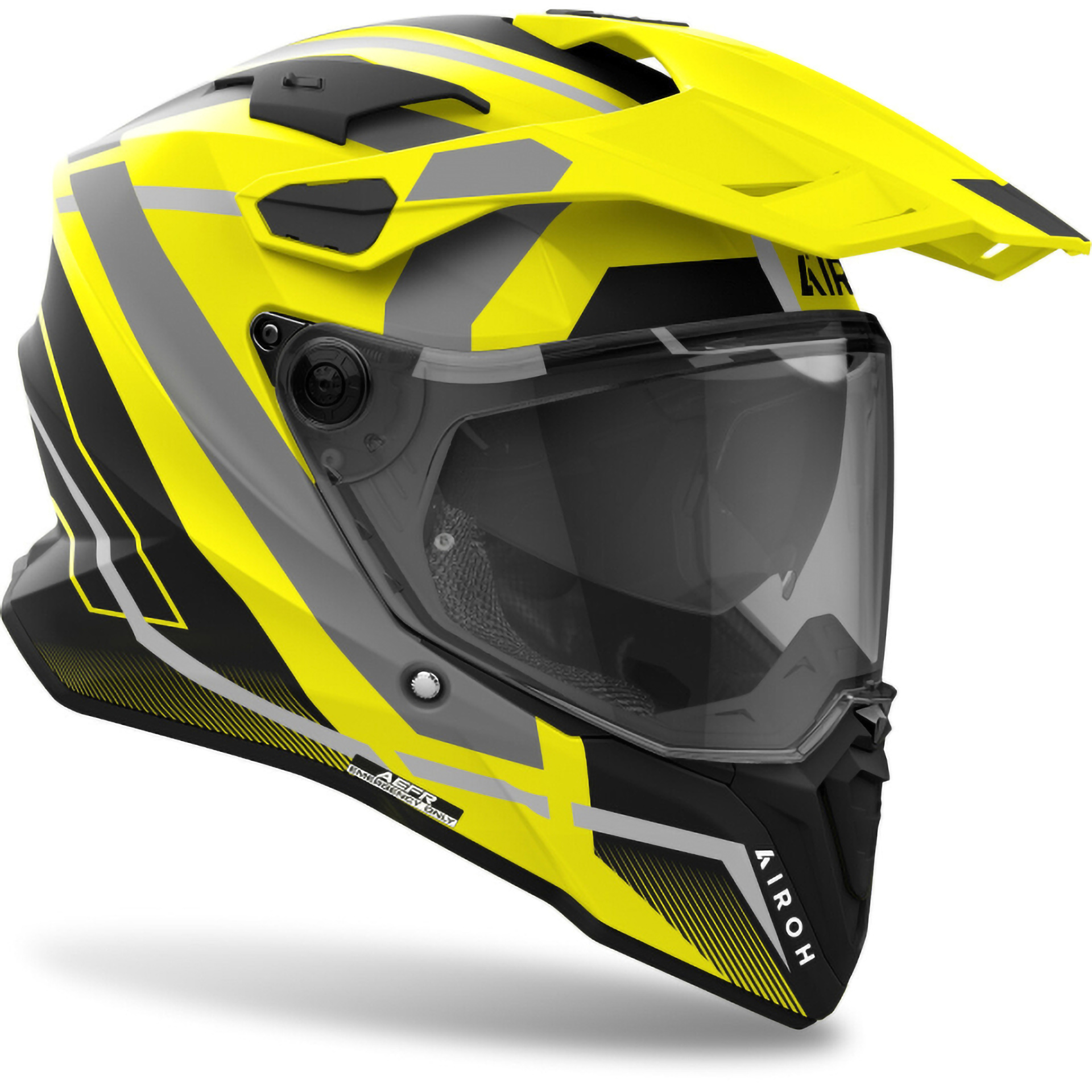 Capacete COMMANDER DUO Amarelo Matt AIROH 2020